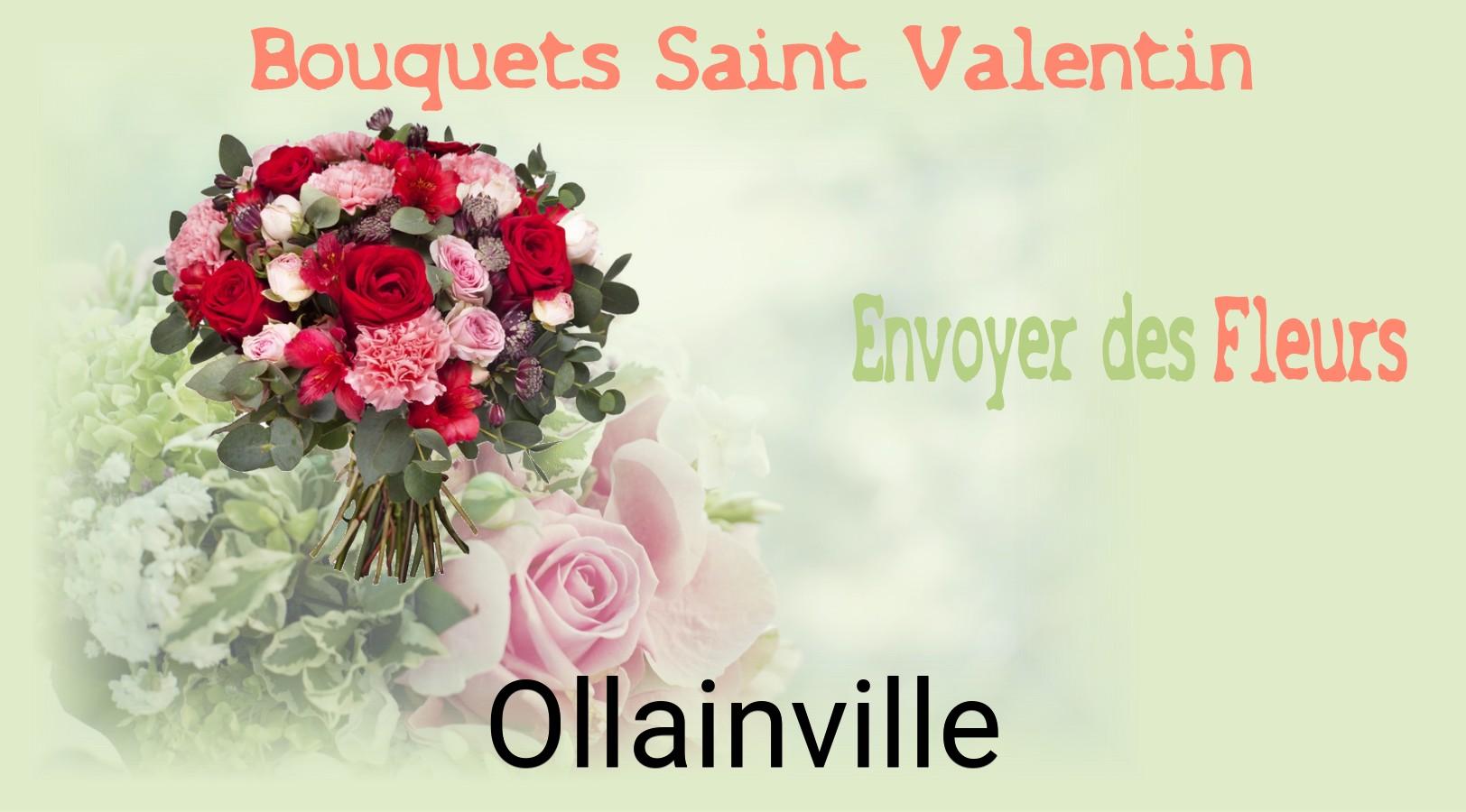 Roses de Saint-Valentin livrées à Ollainville
